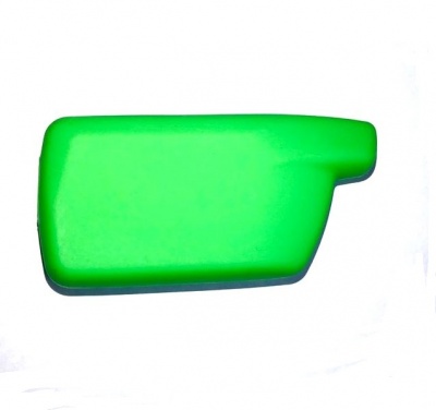 Чехол на брелок Pandora D154/Delux 1870i/DXL-2500 зеленый силиконовый